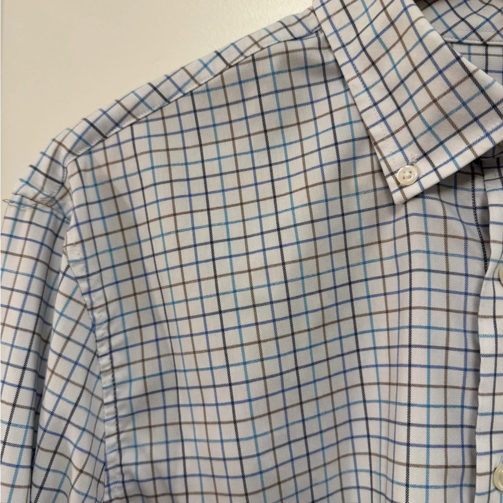 JOHNNIE-O MEN'S PADDOCK PERFORMANCE BUTTON-DOWN SHIRT Medium - Picture 4 of 10